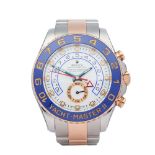 Rolex Yacht-Master II 116681 Men's Rose Gold & Stainless Steel Watch