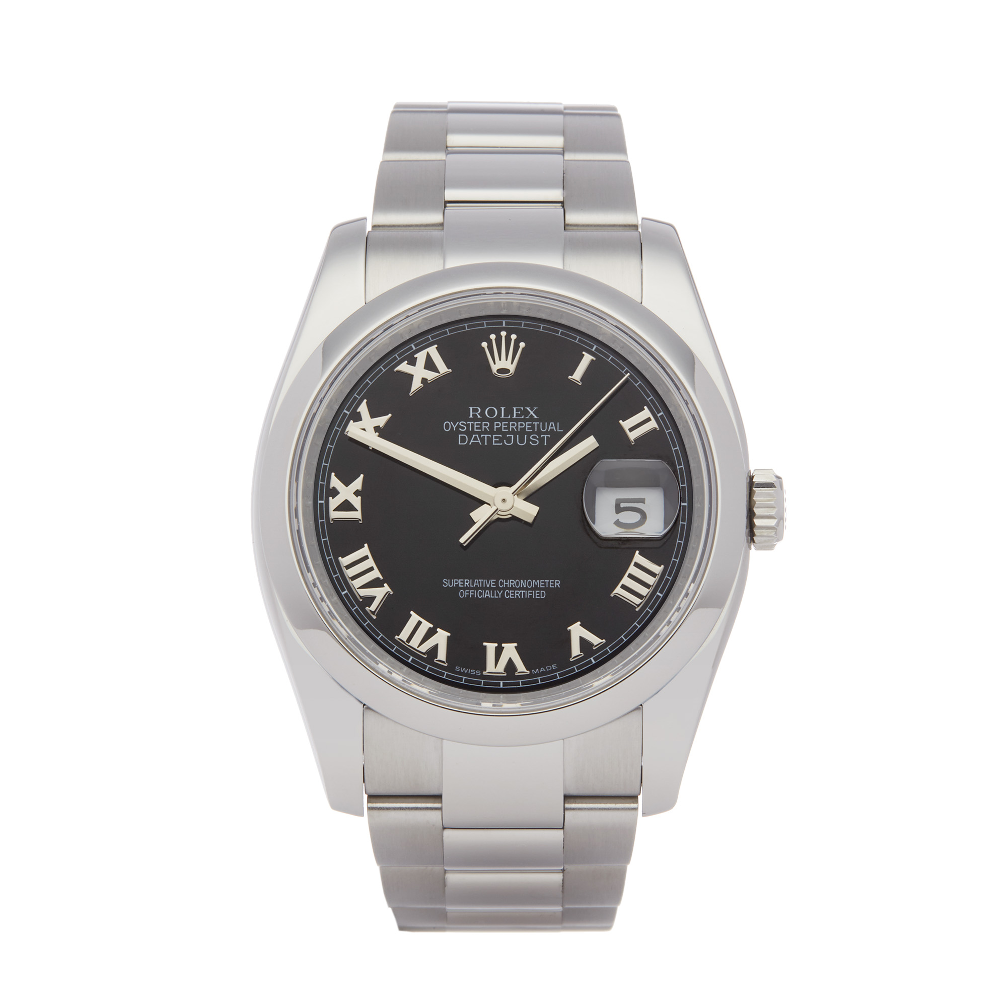 Rolex Datejust 36 116200 Men's Stainless Steel Watch - Image 9 of 9