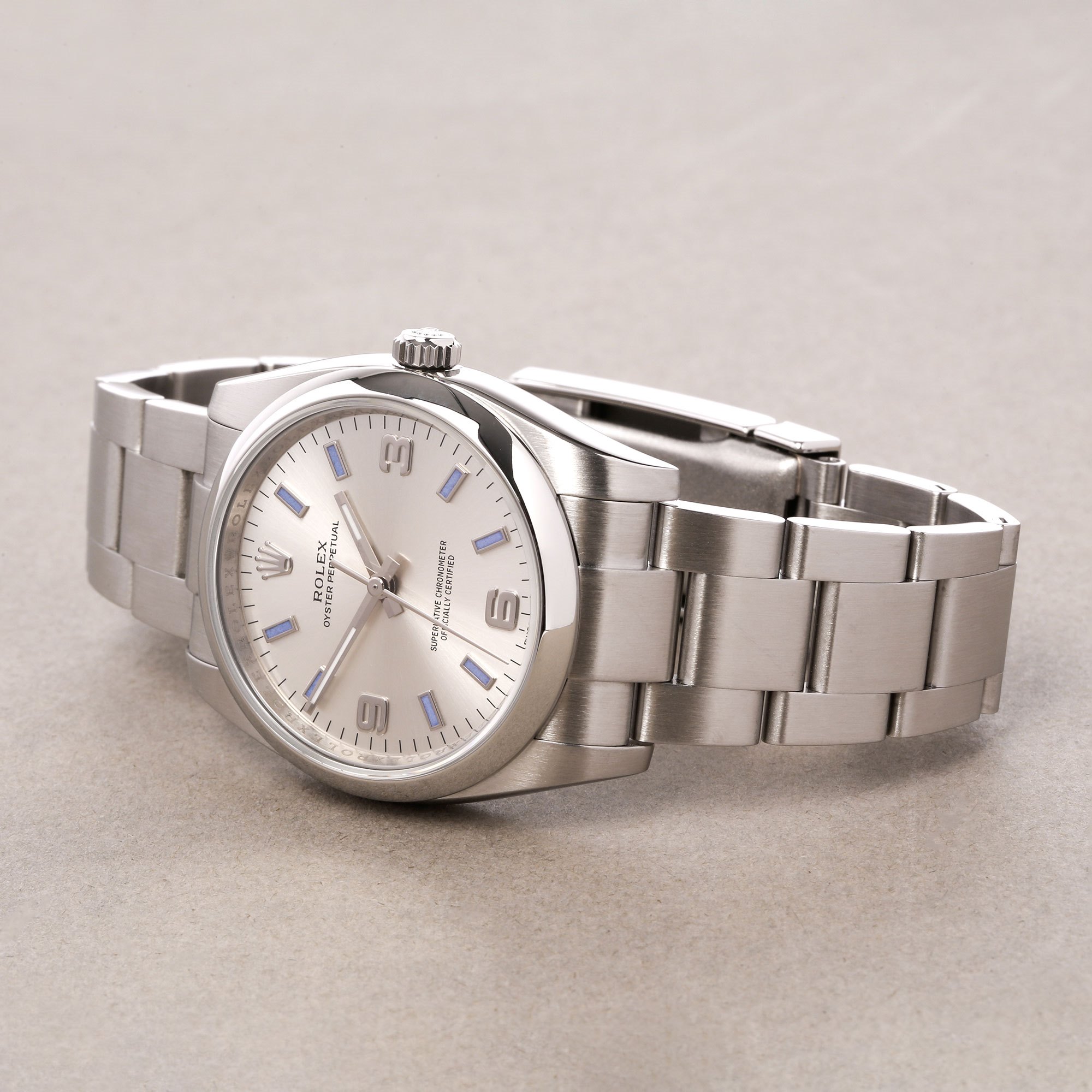 Rolex Oyster Perpetual 34 114200 Unisex Stainless Steel Watch - Image 7 of 11