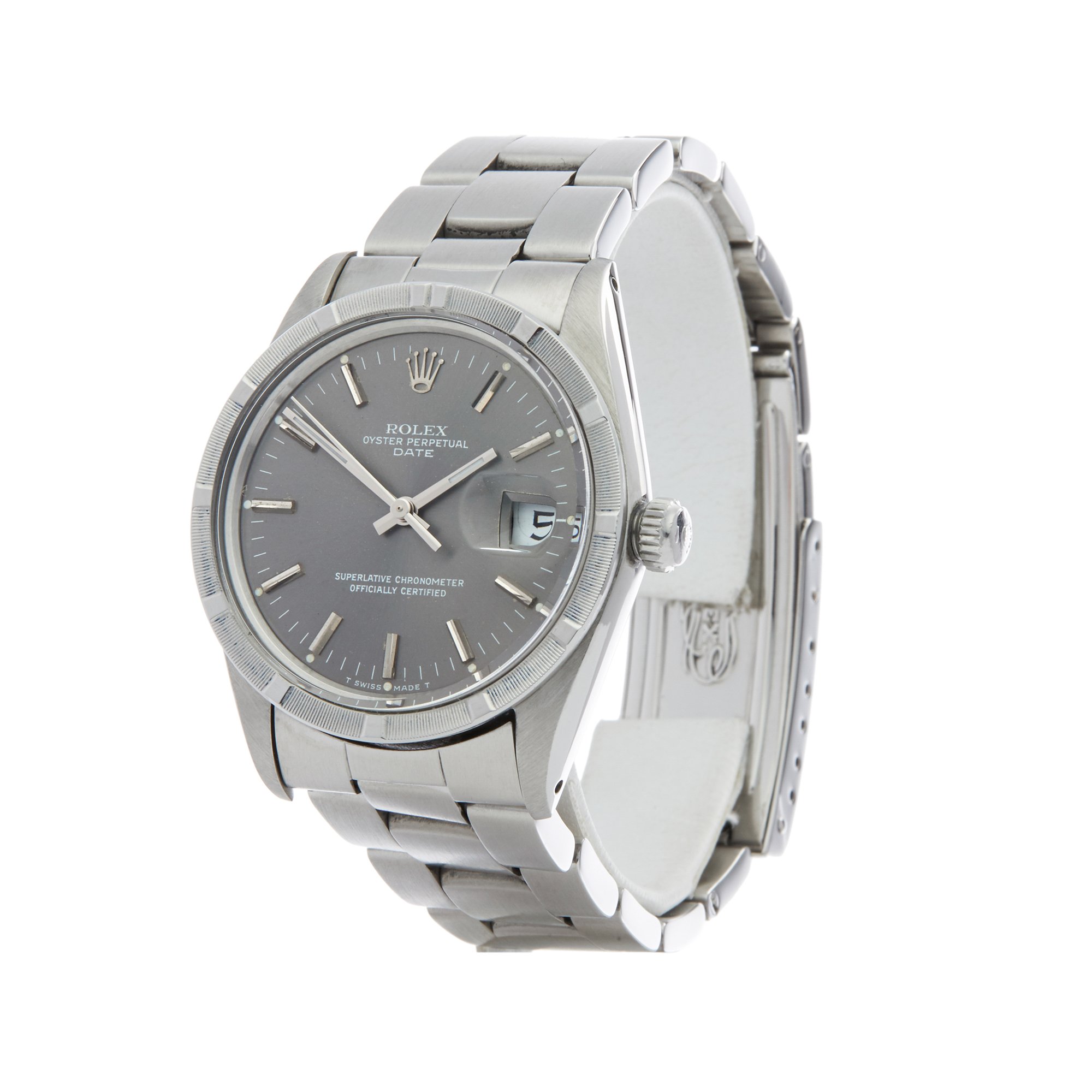 Rolex Oyster Perpetual Date 15010 Unisex Stainless Steel Watch - Image 8 of 9