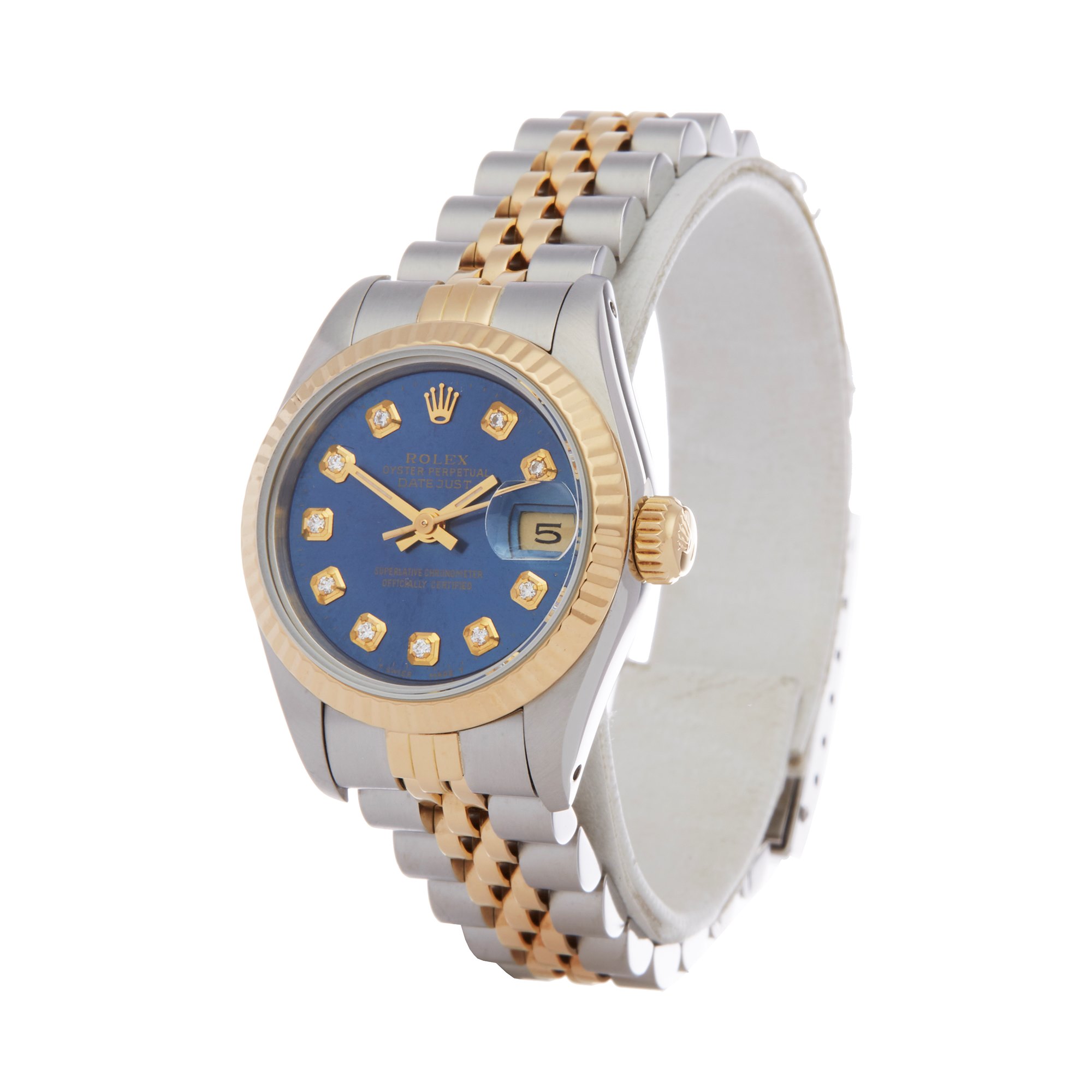 Rolex Datejust 26 69173 Ladies Yellow Gold & Stainless Steel Diamond Watch - Image 8 of 8