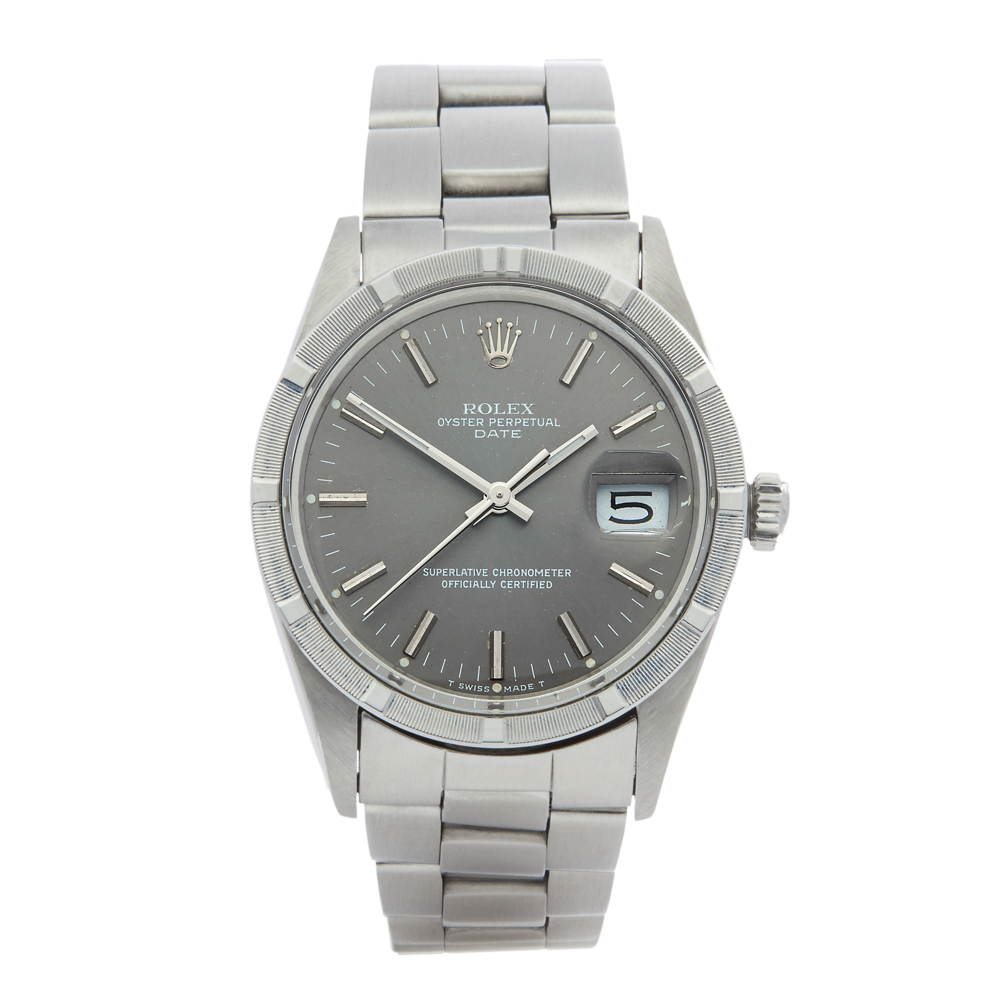 Rolex Oyster Perpetual Date 15010 Unisex Stainless Steel Watch