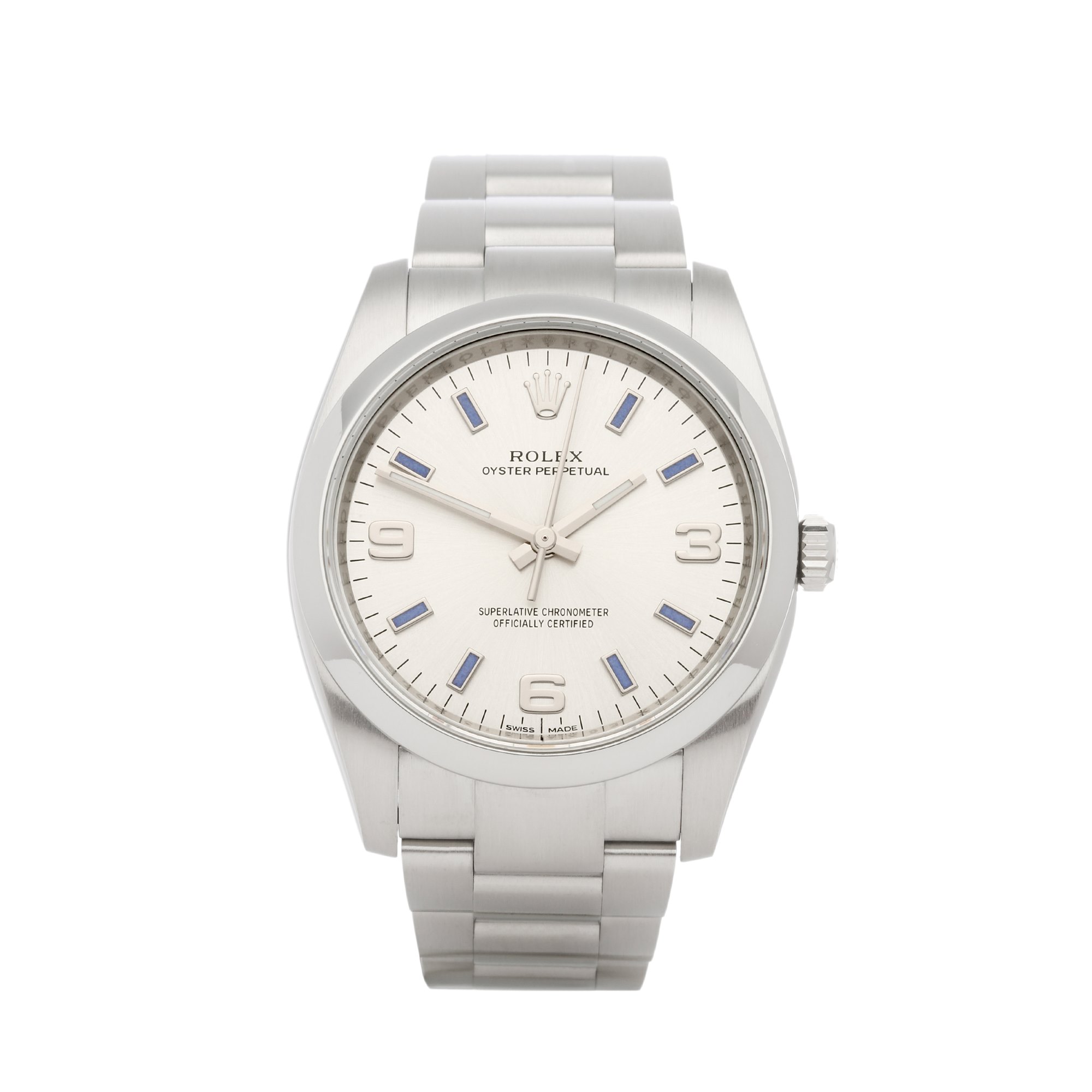 Rolex Oyster Perpetual 34 114200 Unisex Stainless Steel Watch