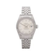 Rolex Datejust 26 69174G Ladies Stainless Steel Diamond Watch