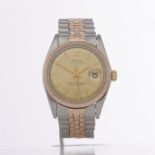 Rolex Datejust 36 1601 Men's Rose Gold & Stainless Steel Watch