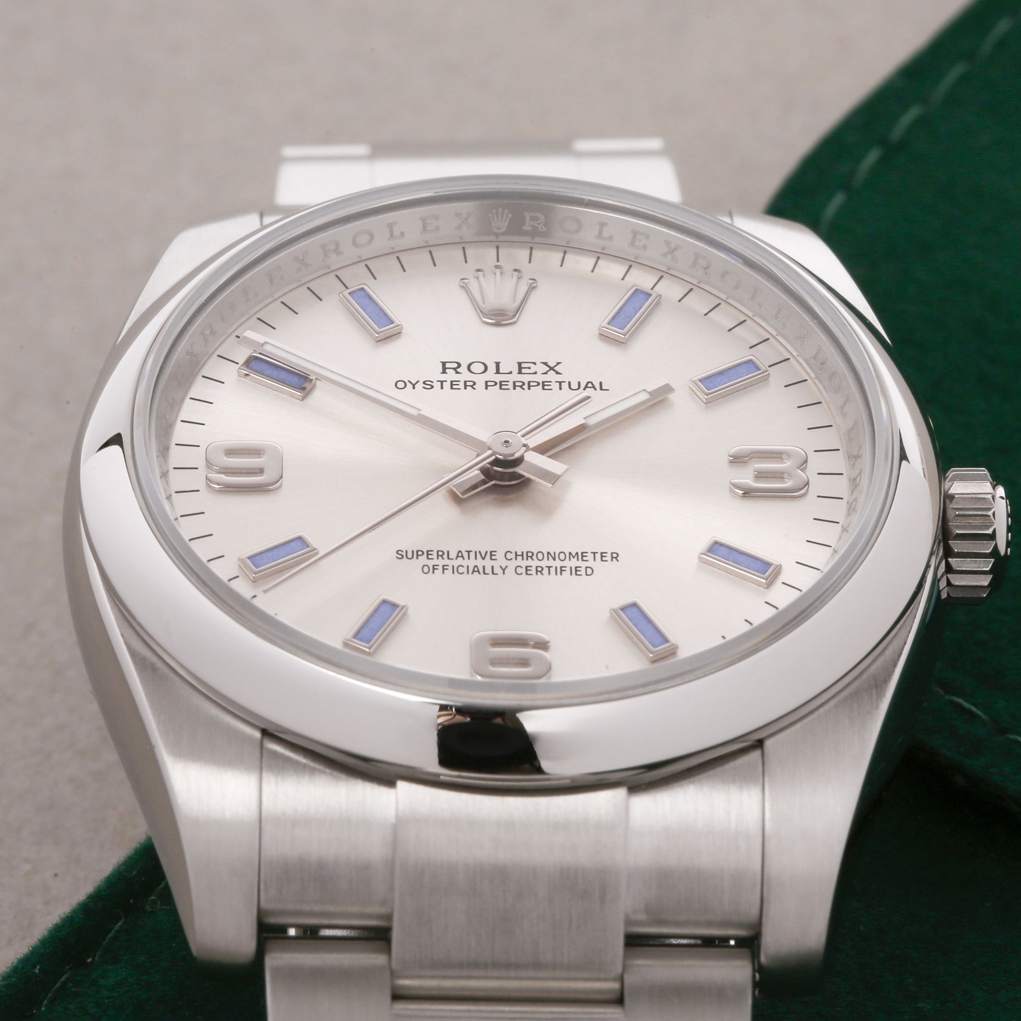 Rolex Oyster Perpetual 34 114200 Unisex Stainless Steel Watch - Image 3 of 11