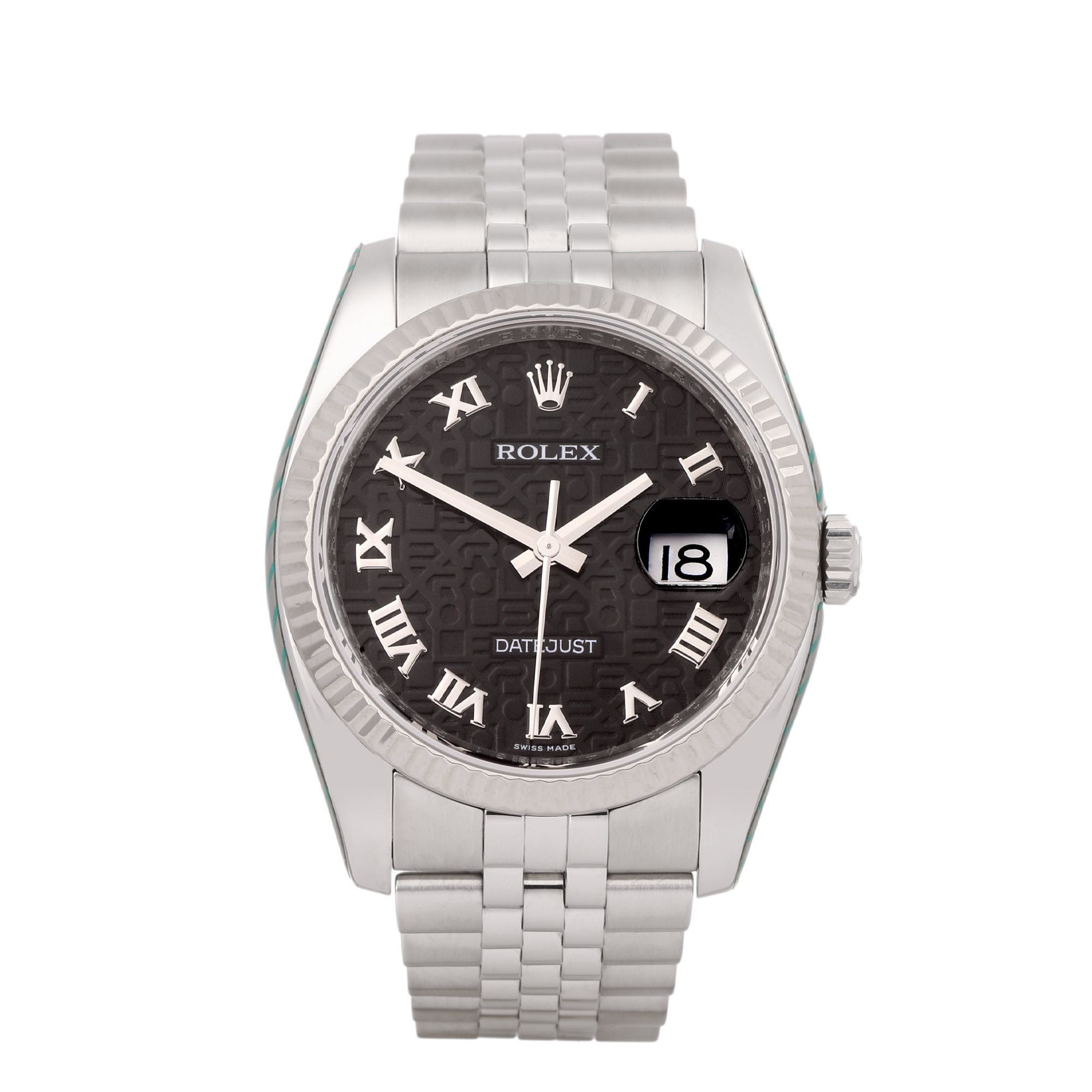 Rolex Datejust 36 116234 Men's Stainless Steel Jubilee Dial Watch