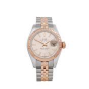 Rolex Datejust 26 179171 Ladies Rose Gold & Stainless Steel Watch