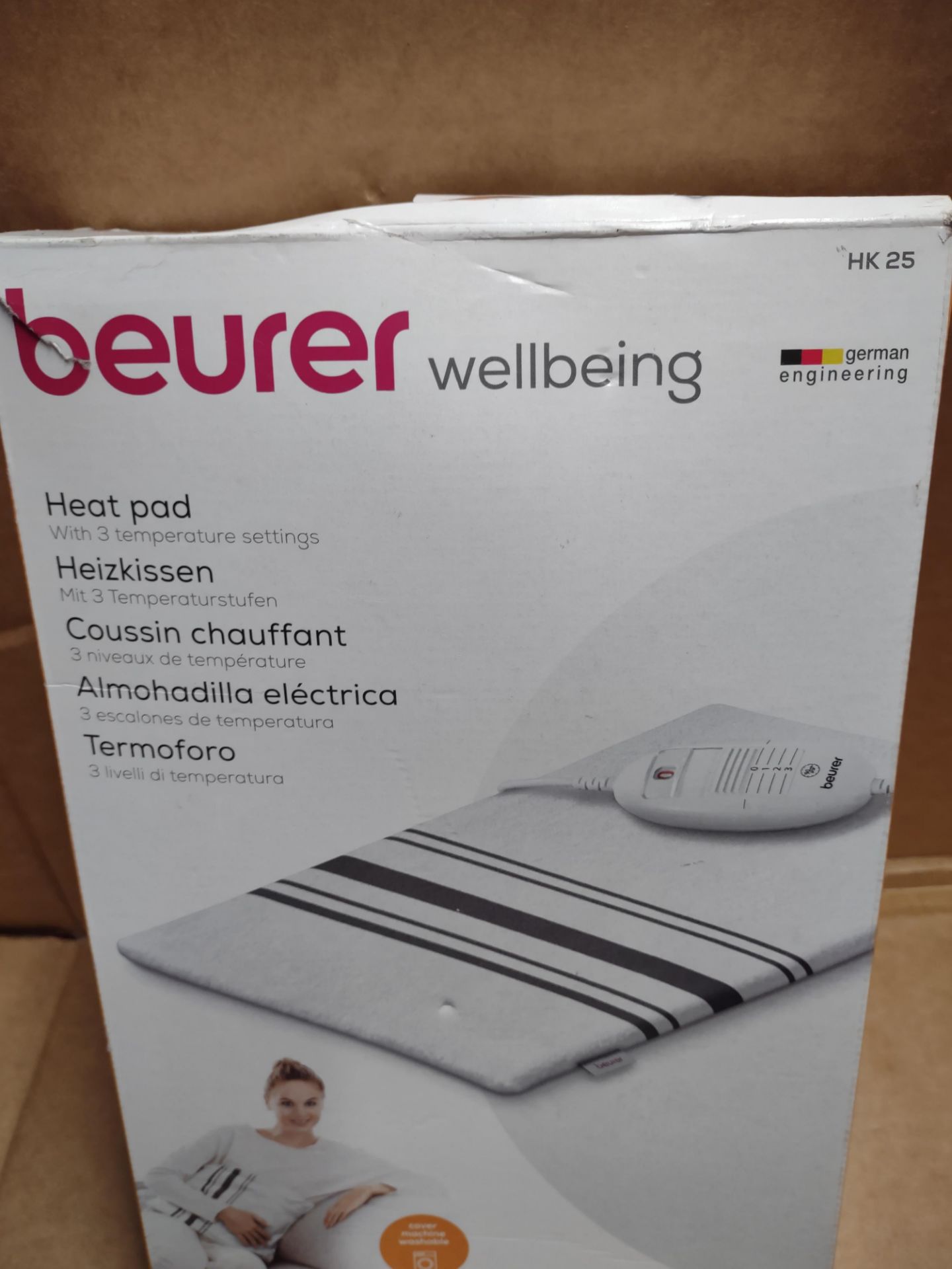 Beurer wellbeing heat pad RRP £30 Grade U