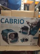 Cabrio multi functional cat carrier RRP £35 Grade U