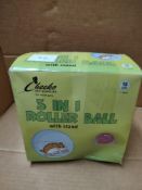 Cheeko pet supplies 3 in 1 roller ball with stand RRP £10 Grade U