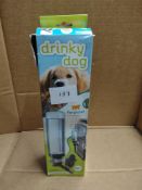 Drinky dog water bottle for carry crates – RRP £11 Grade U