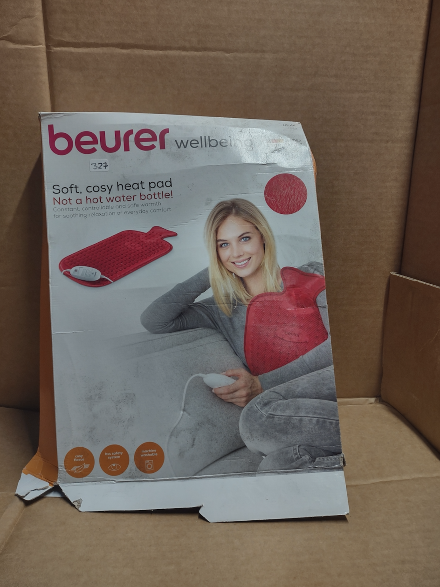 Beurer wellbeing heat pad RRP £30 Grade U