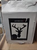 Arthouse stag head RRP £35 Grade U