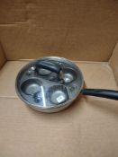 Egg poaching pan RRP £10 Grade U