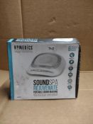 Homedics Sound spa rejuvenate portable sound machine RRP £30 Grade U