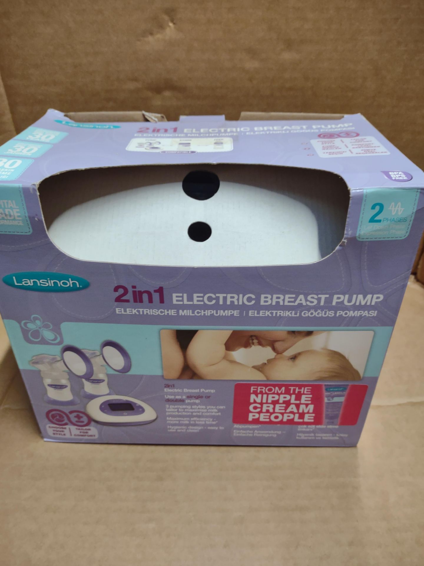 Lansinoh 2 in 1 electric breast pump RRP £80 Grade U