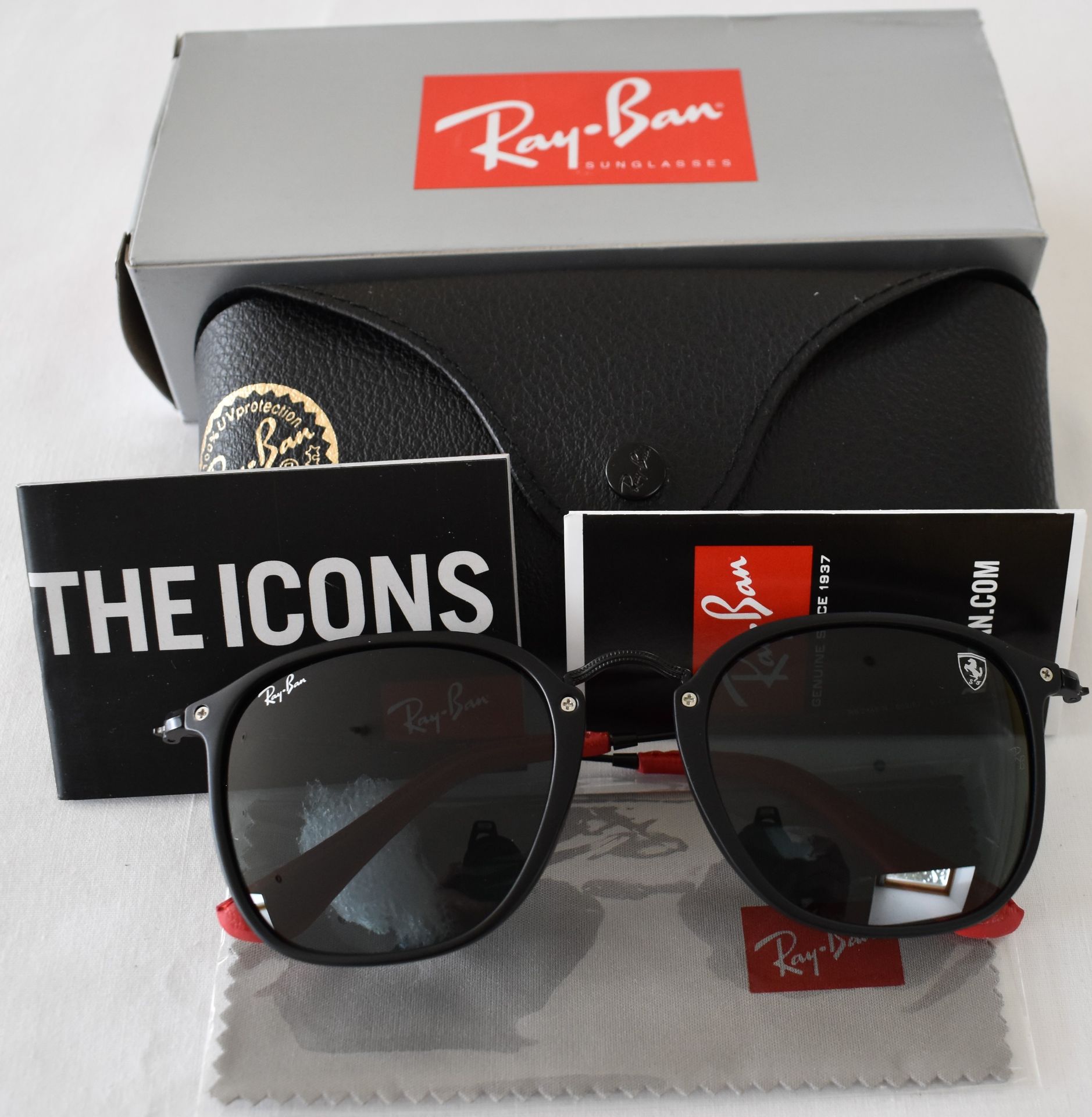Ray Ban Sunglasses(Ferrari) ORB2448N 602/87 *3N