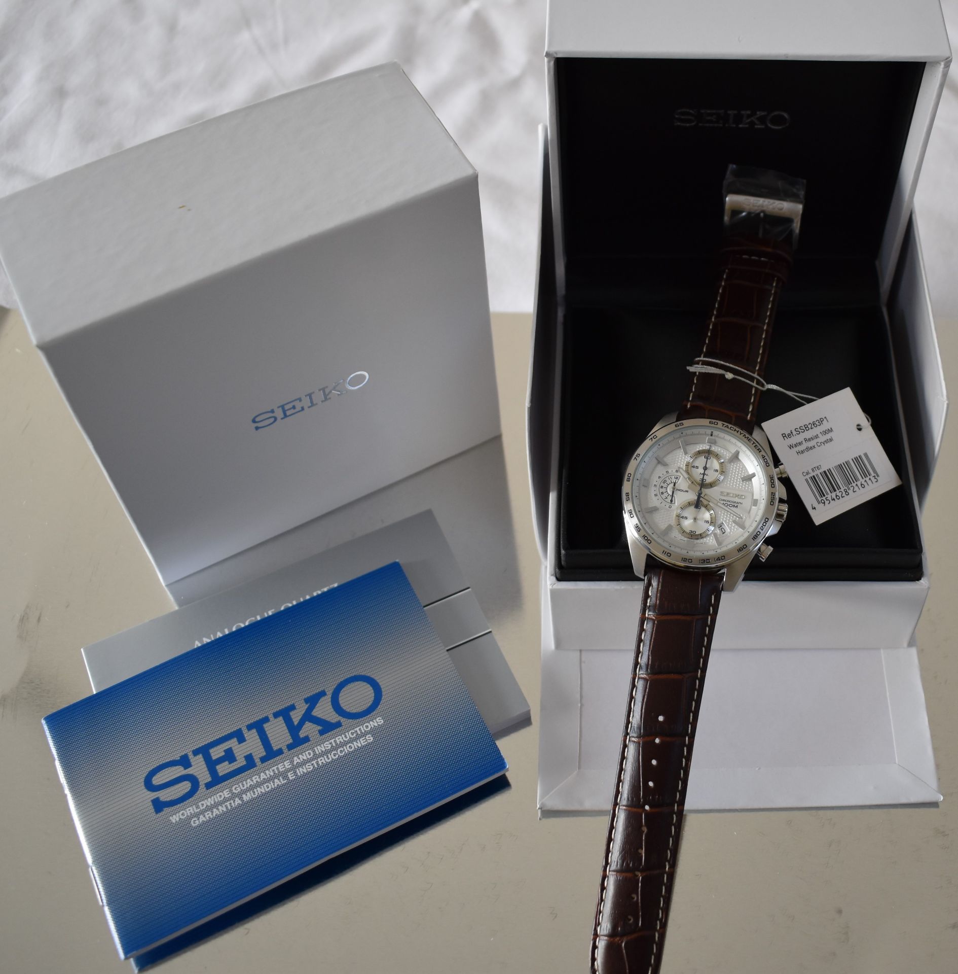 Seiko Men's Watch SSB263P1 - Image 3 of 3