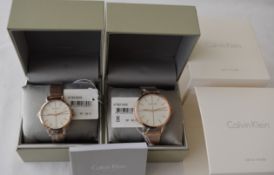 Calvin Klein His/Her K7B21626/K7B23626 Watches