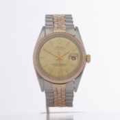 Rolex Datejust 36 1601 Men Rose Gold & Stainless Steel Watch