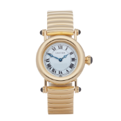 Cartier Diabolo 1440 Ladies Yellow Gold Watch