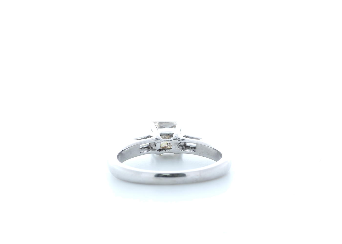 18ct White Gold Princess Cut Diamond Ring 1.20 (1.01) Carats - Image 3 of 5