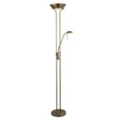 (R5M) 1x The Lighting Studio Gold Father And Child Floor Lamp.