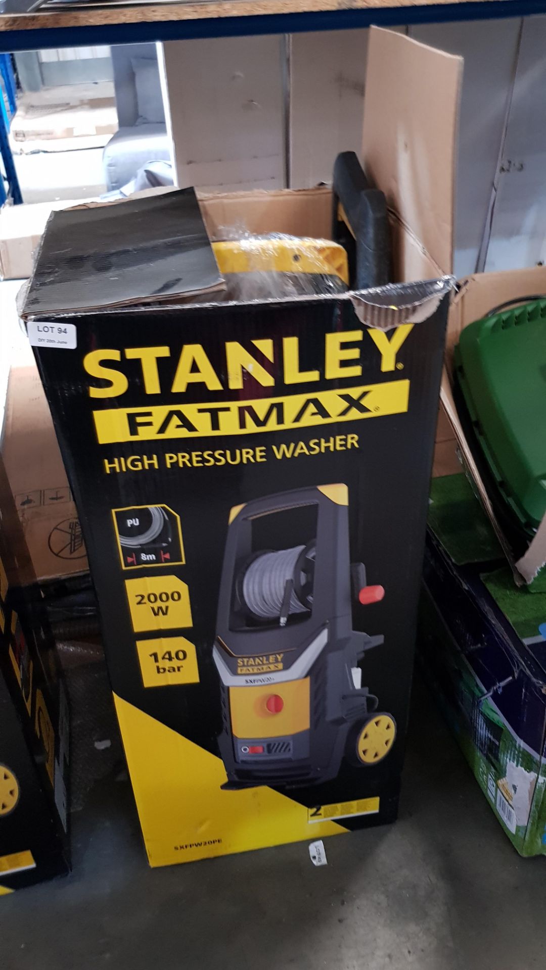 (R5D) 1x Stanley Fatmax 2000W High Pressure Washer. - Image 2 of 2
