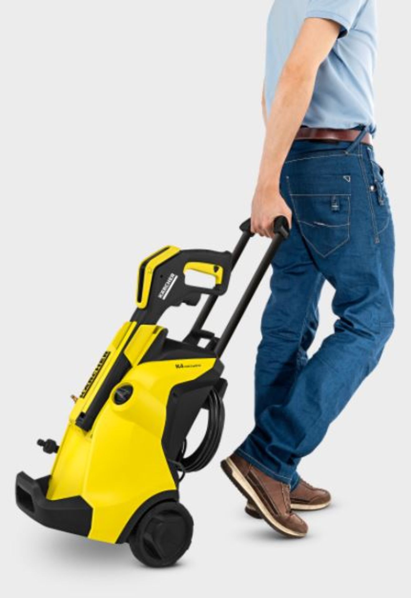 (R4O) 3x Karcher Pressure Washers. 1x K4 Full Control. 1x K5 Compact. 1x K2 Full Control