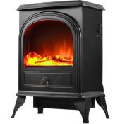 (R4G) 3 Items. 2x Stylec 1800W Realistic Fire Effect Heater. 1x Mistral 1800W Flame Effect Heater.