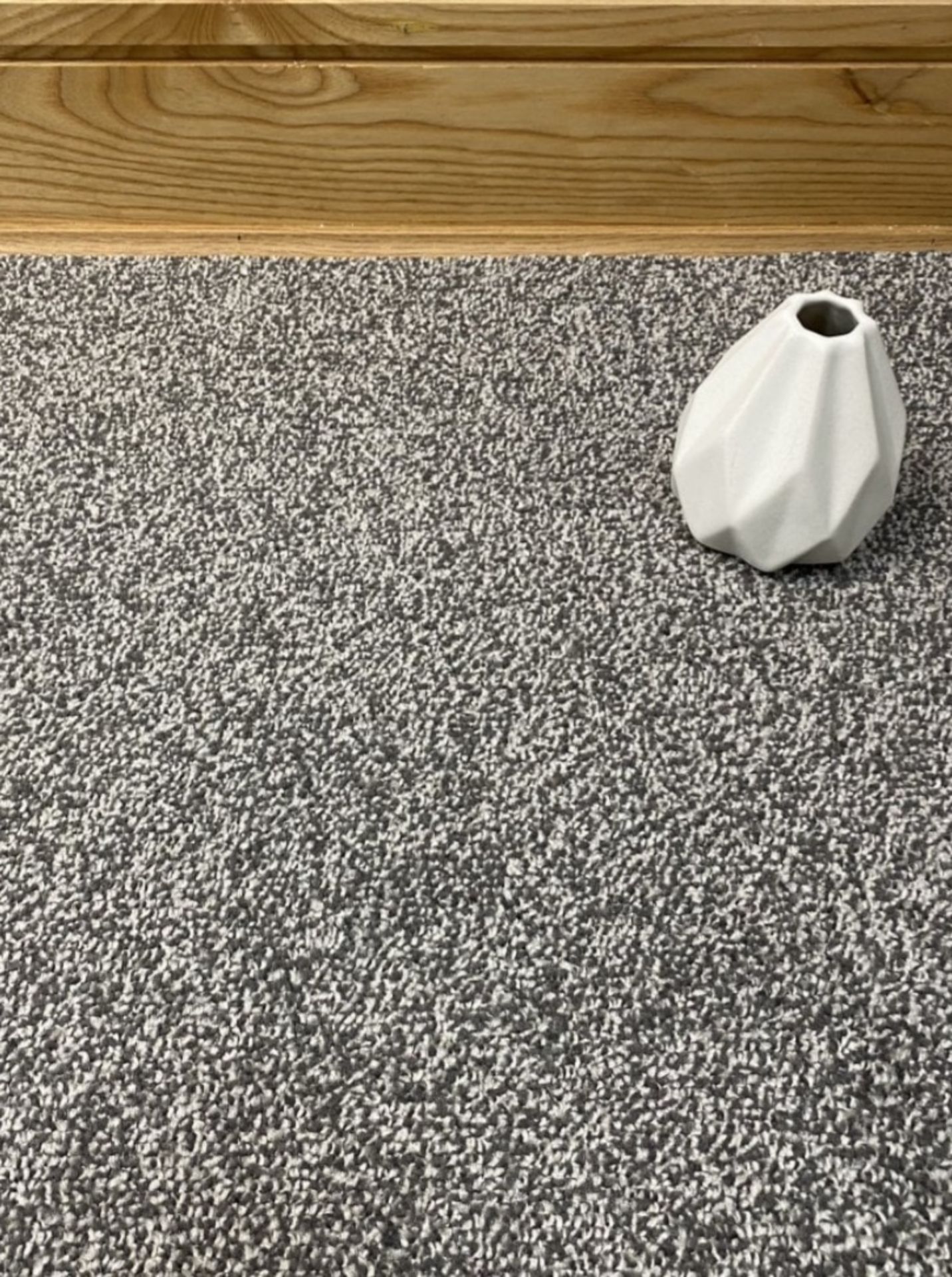 100 Square Metres Full Roll Mid Grey Carpet