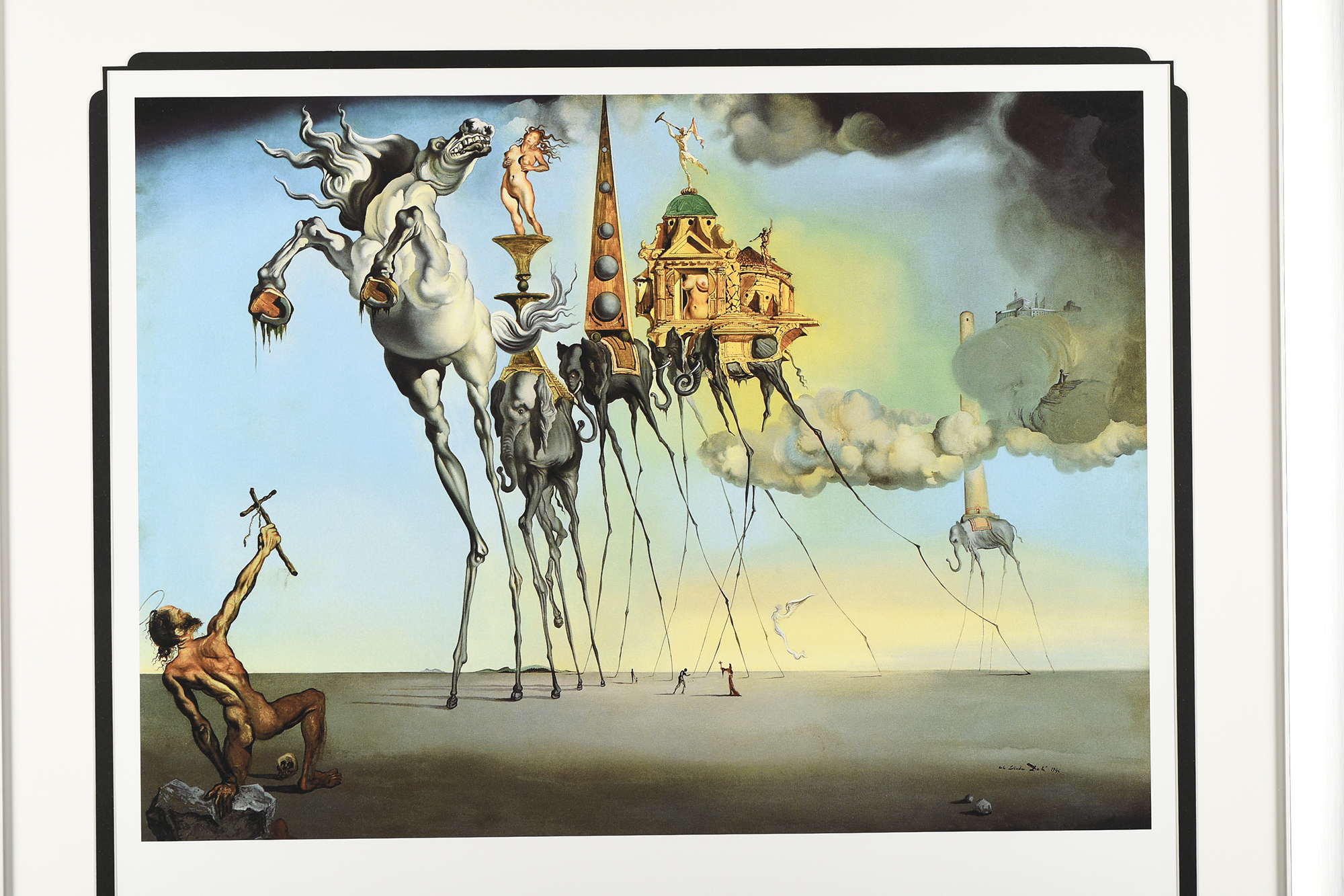 Salvador Dali Limited Edition "The Temptation of St. Anthony, 1942" - Image 4 of 10