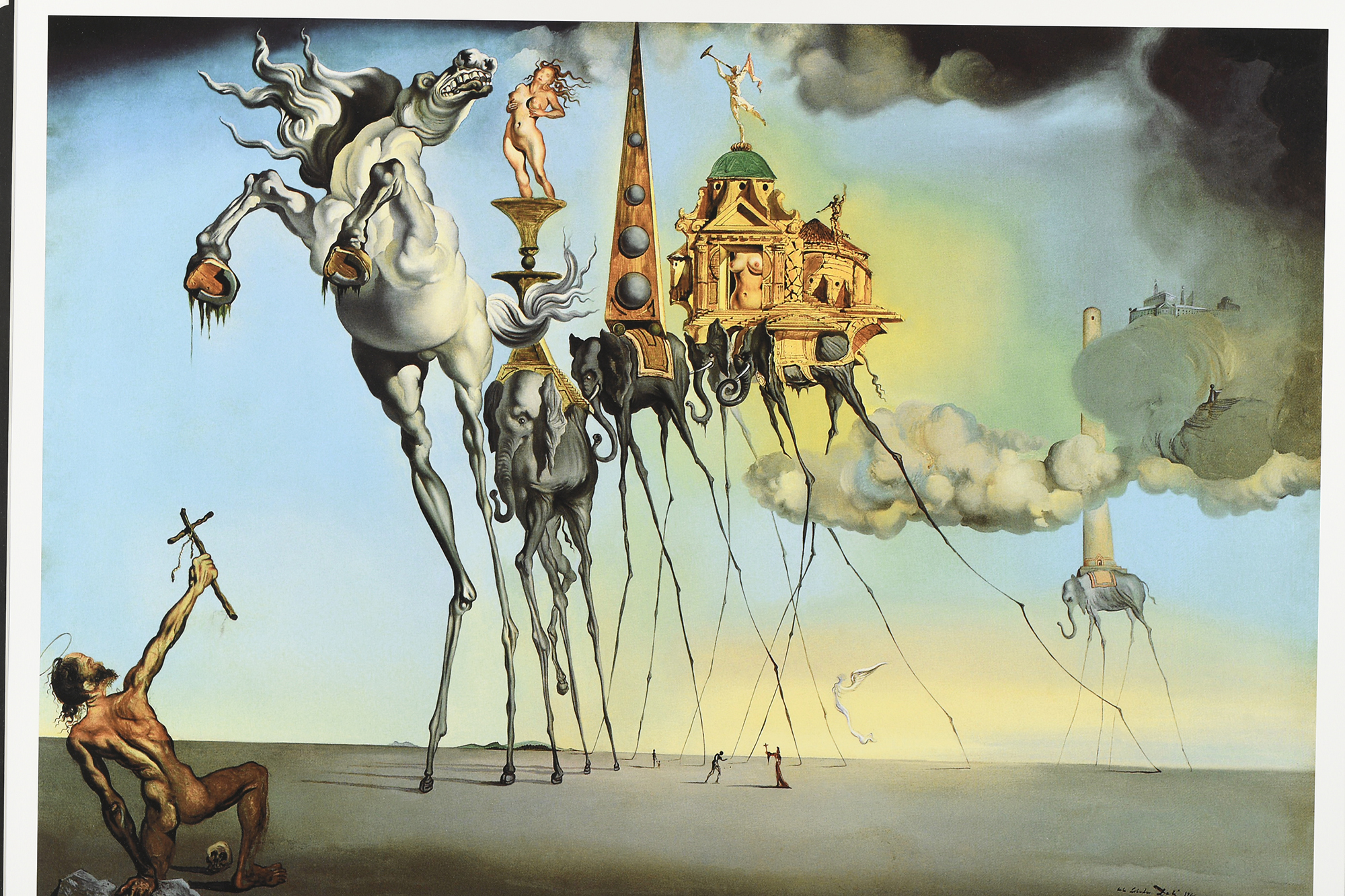 Salvador Dali Limited Edition "The Temptation of St. Anthony, 1942" - Image 8 of 10