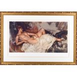 Russell Flint Limited Edition "Reclining Nude"