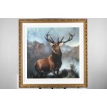 Edwin Landseer Limited Edition "Monarch of the Glen" 1 of only 85 Worldwide.