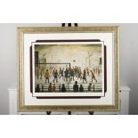 Limited Edition by L.S. Lowry "The Football Match"