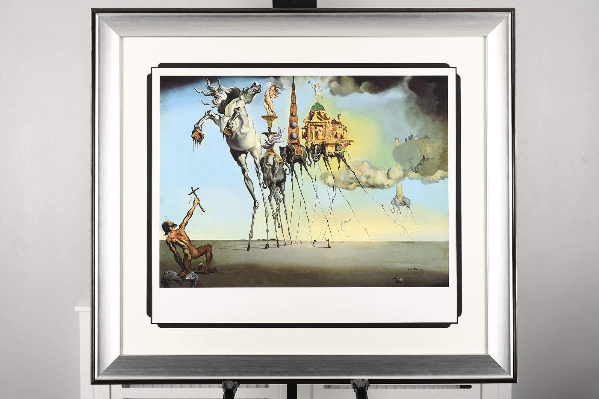 Salvador Dali Limited Edition "The Temptation of St. Anthony, 1942"
