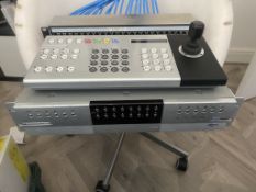 Dedicated Micros CCTV DVR With remote and network patch bay