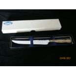 Vintage Sterling Silver Handle Cake Knife 1973 Sheffield