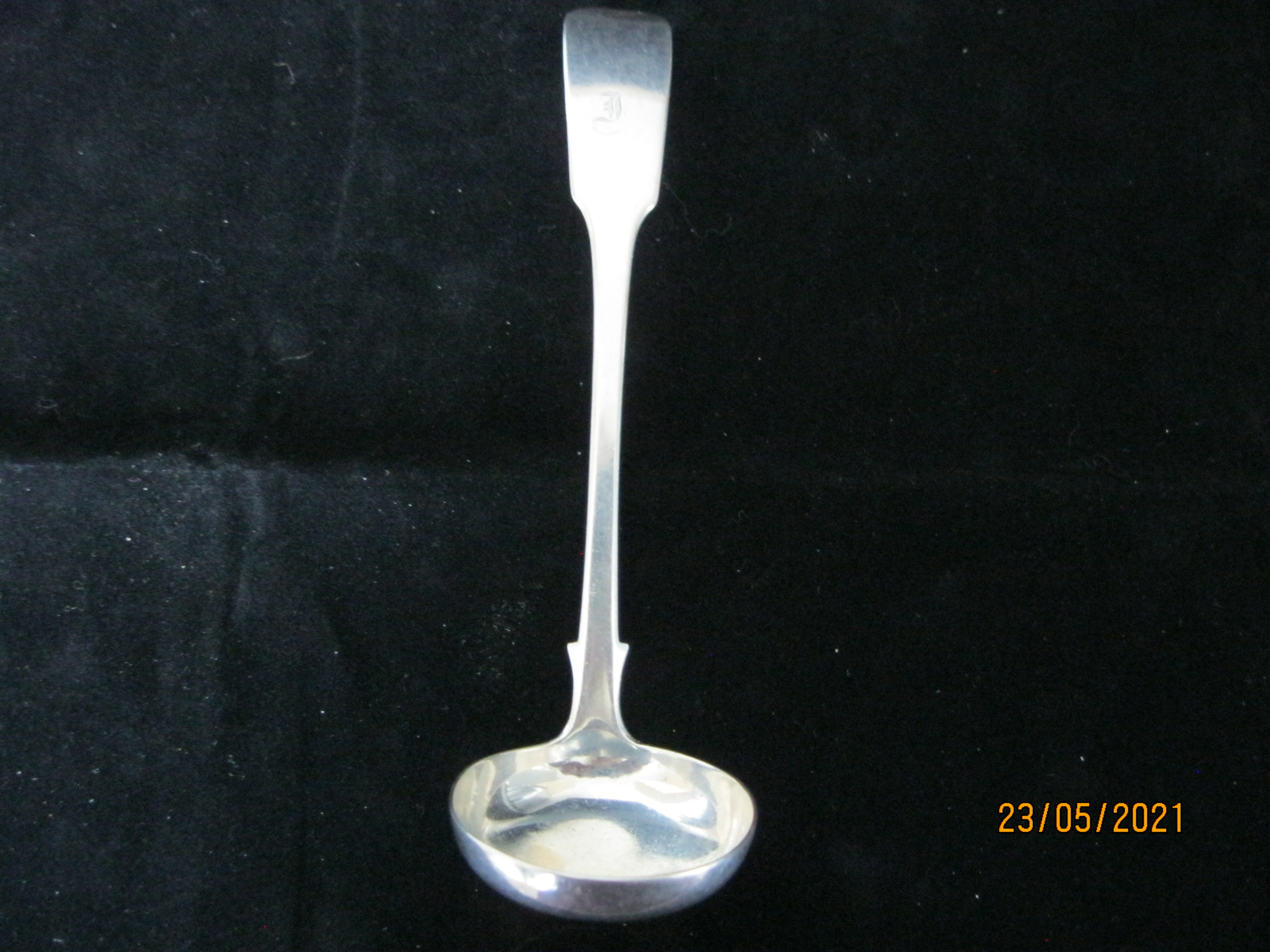 Pair Of Antique Scottish Silver Teaspoons & Scottish Silver Toddy Lade - Image 5 of 9