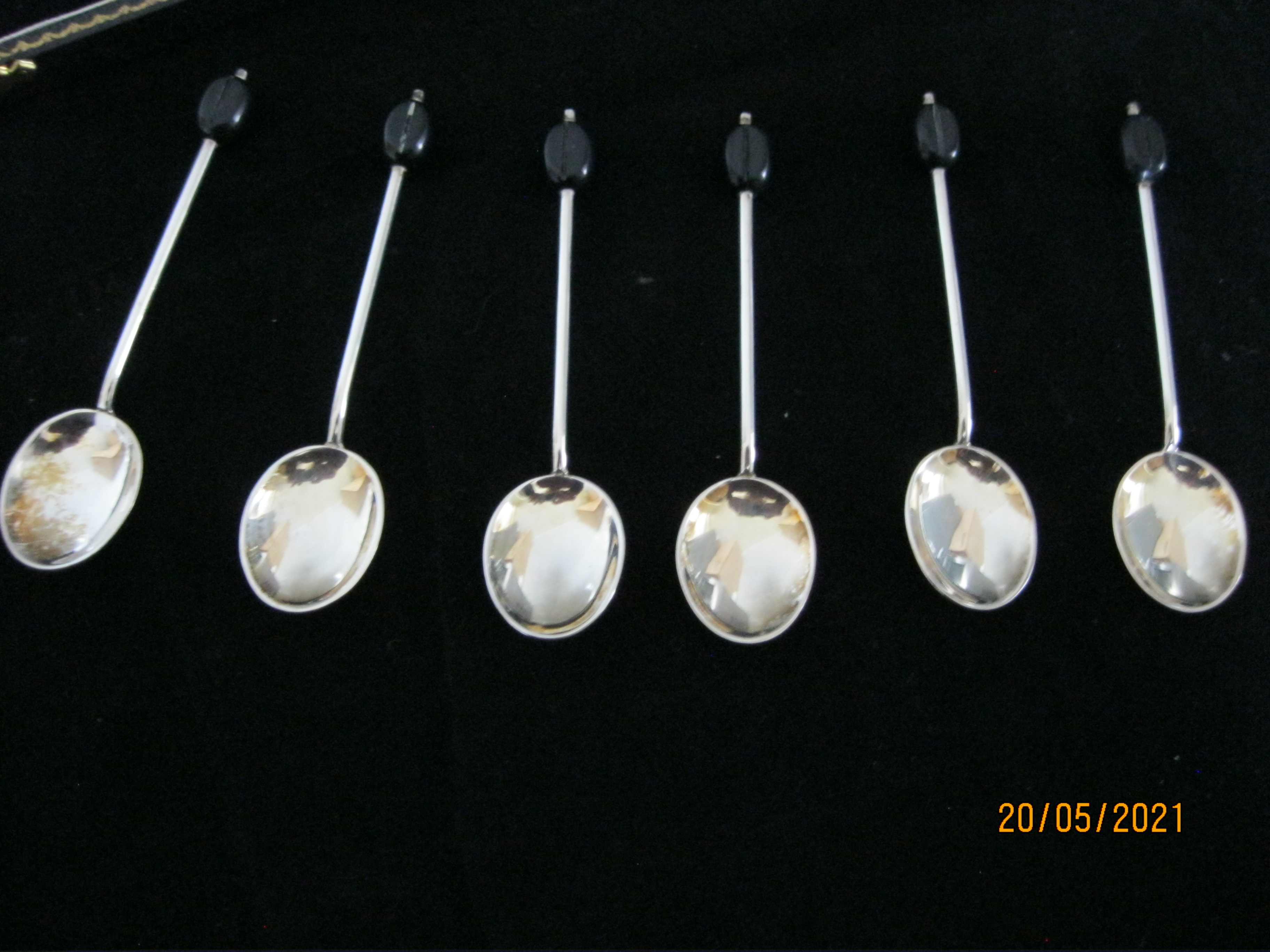 Vintage Case Set Of Six Coffee / Tea Spoons 1962-1963 - Image 2 of 5