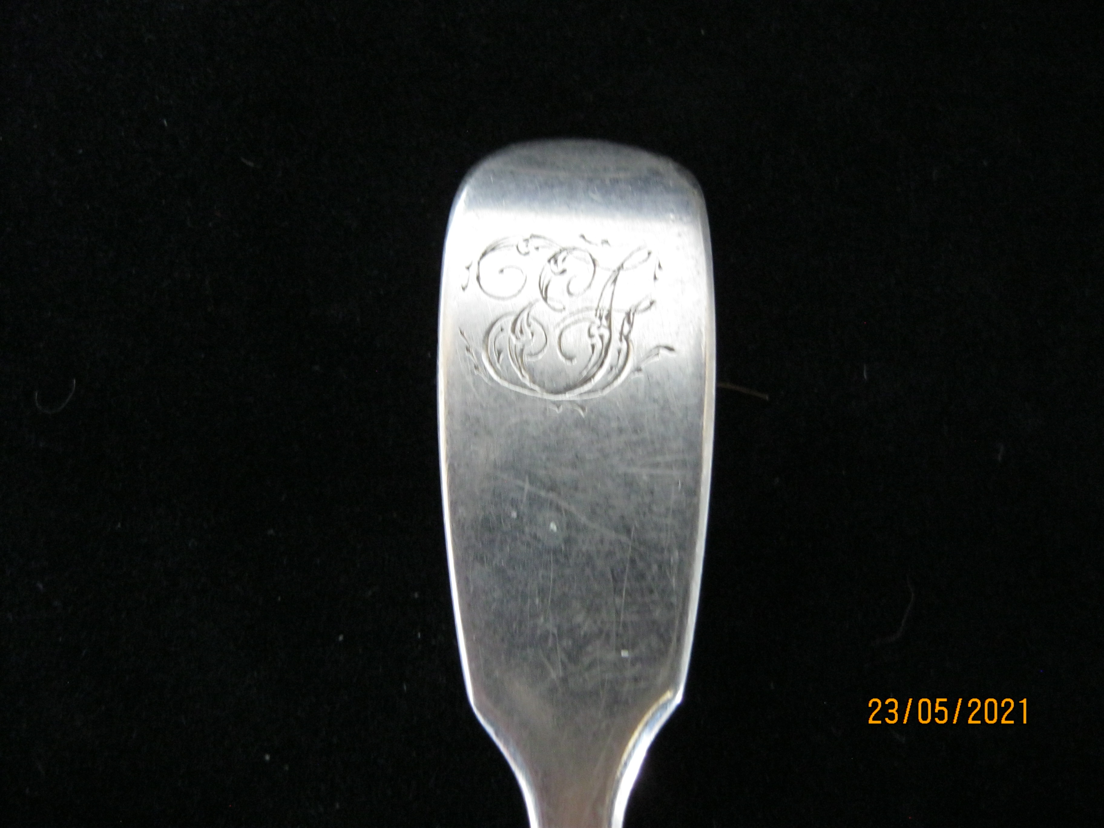 Set Of Four Victorian Sterling Silver Teaspoons 1843 London - Image 2 of 5