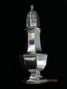 Antique Edwardian Sterling Silver Sugar Caster 1905