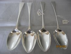 Antique Georgian Silver Table Spoons