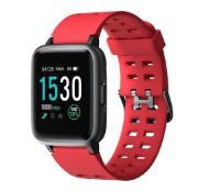 Brand New Unisex Fitness Tracker Watch Id205 Red Strap  About This Item 1.3-Inch LCD Colour