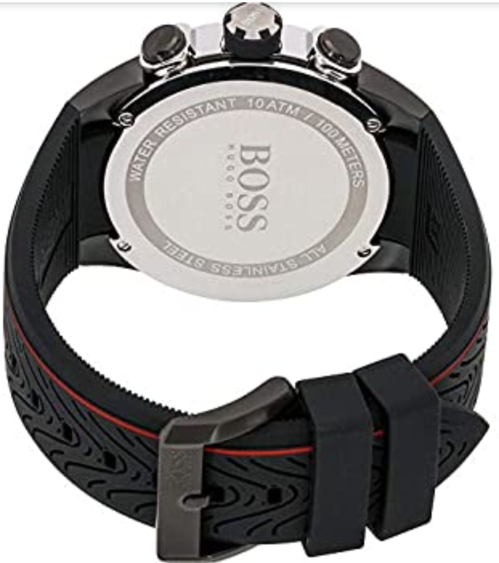 Hugo Boss Contemporary Sport Motorsport Analog Black Dial Men's Watch 1513284  Hugo Boss Black - Image 2 of 3