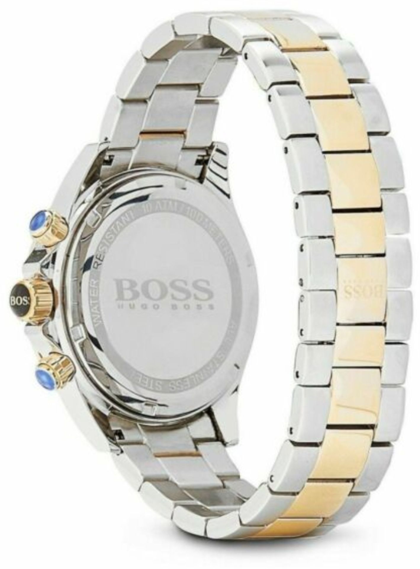 Hugo Boss 1512960 Men's Ikon Two Tone Gold & Silver Bracelet Chronograph Watch  Model: HB 1512960. - Image 5 of 5
