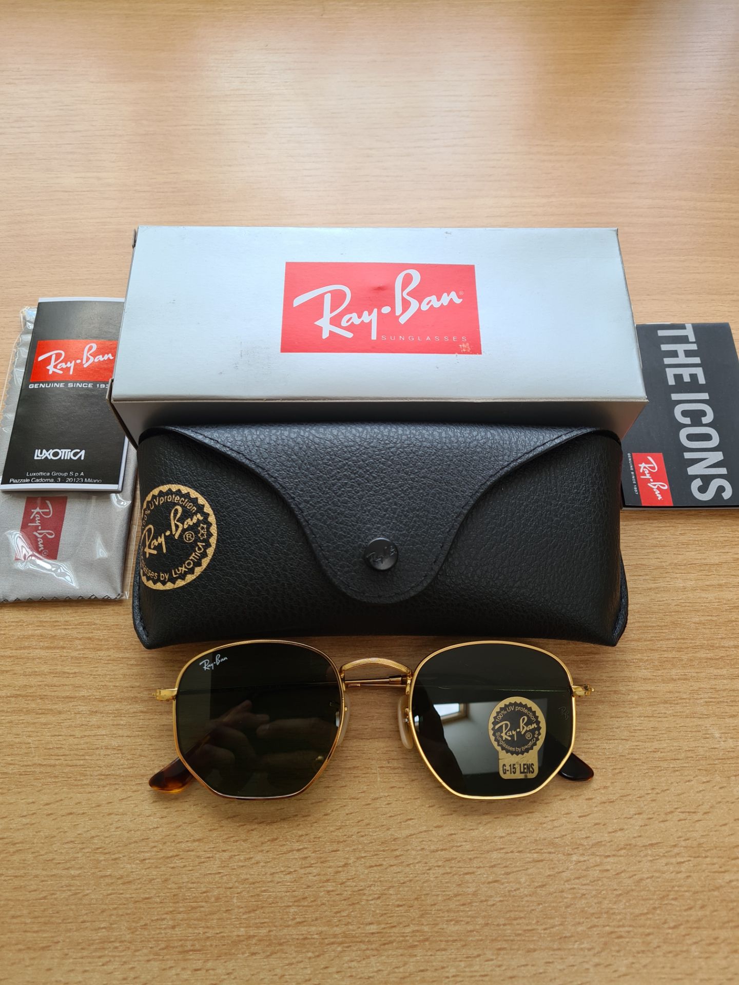 Ray Ban Sunglasses ORB3548N 001 3N