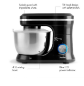 1000W Black Stand Mixer - Customer Returns